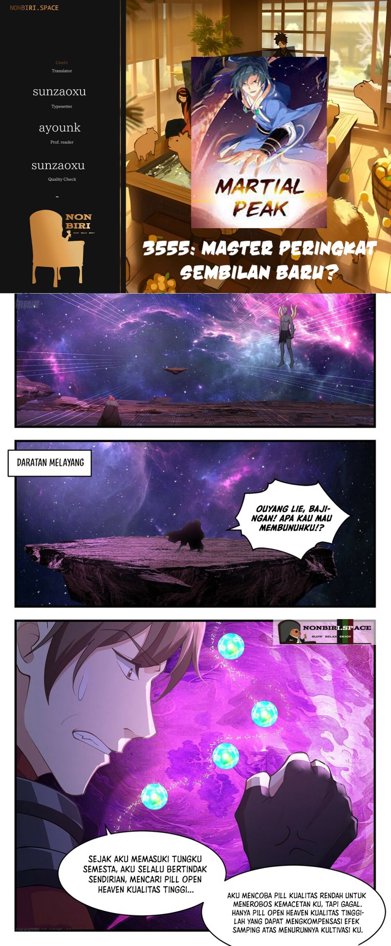 Halaman 1 dari Martial Peak Chapter 3555