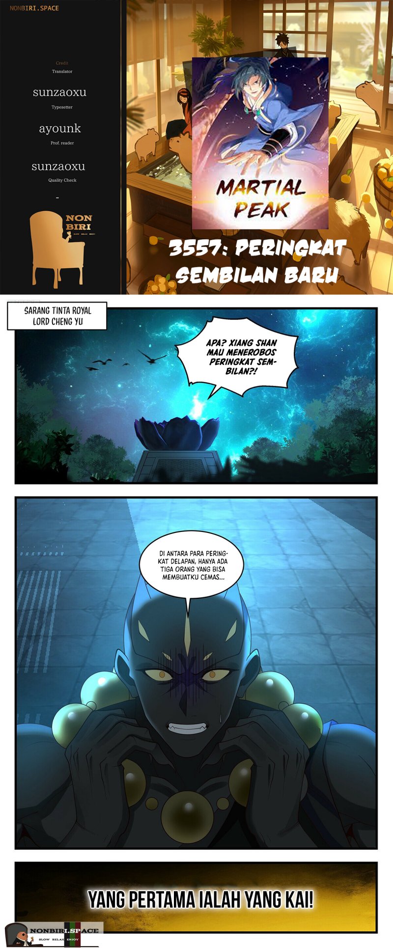 Halaman 1 dari Martial Peak Chapter 3557