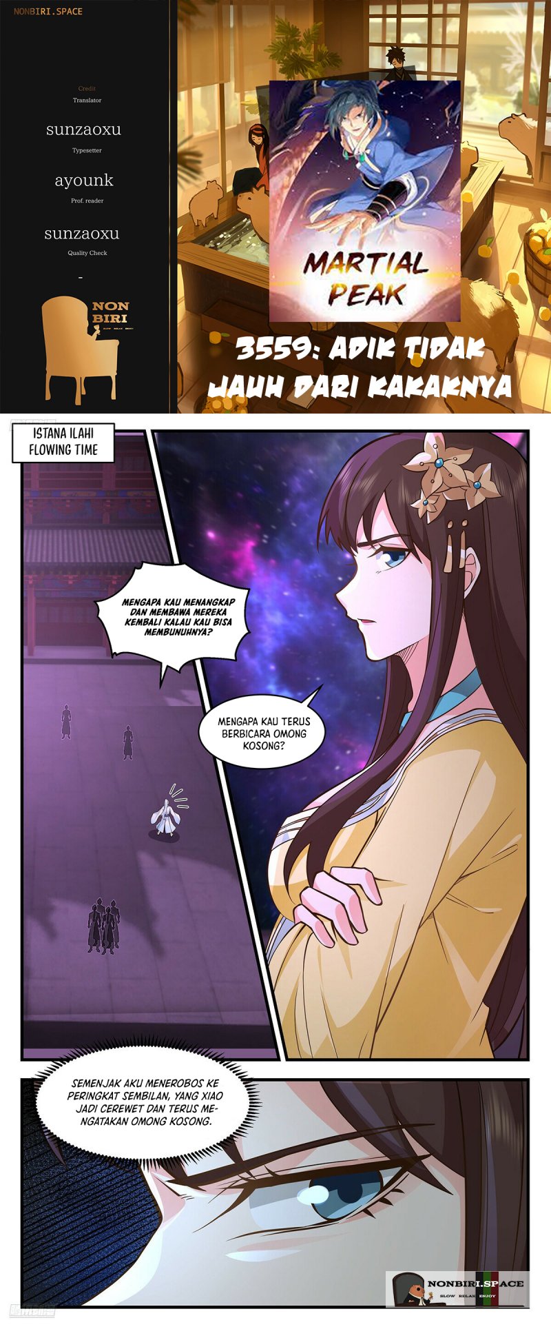 Halaman 1 dari Martial Peak Chapter 3559