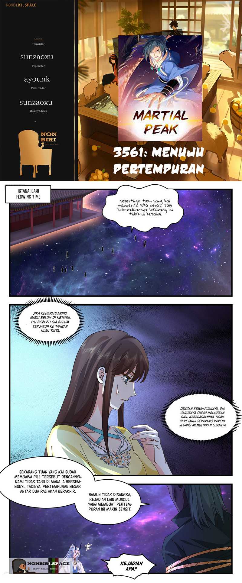 Halaman 1 dari Martial Peak Chapter 3561