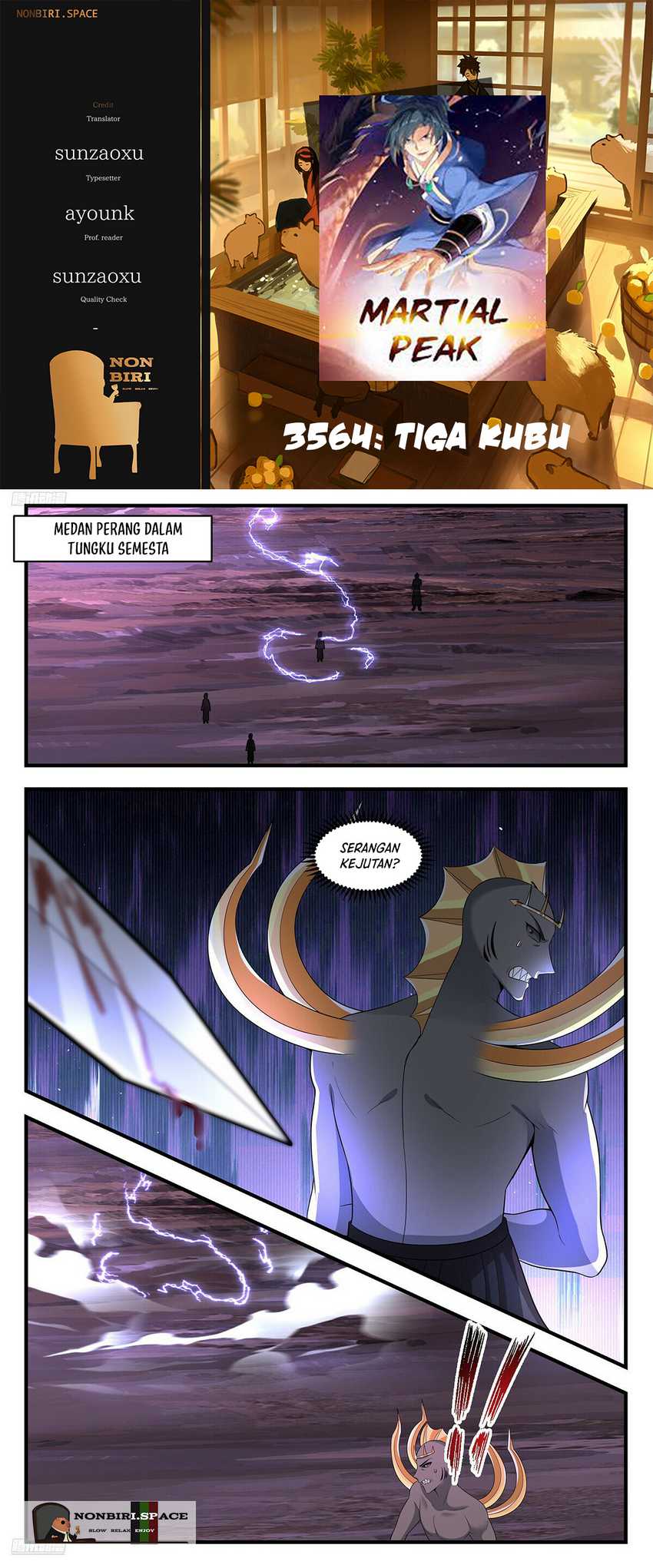 Halaman 1 dari Martial Peak Chapter 3564