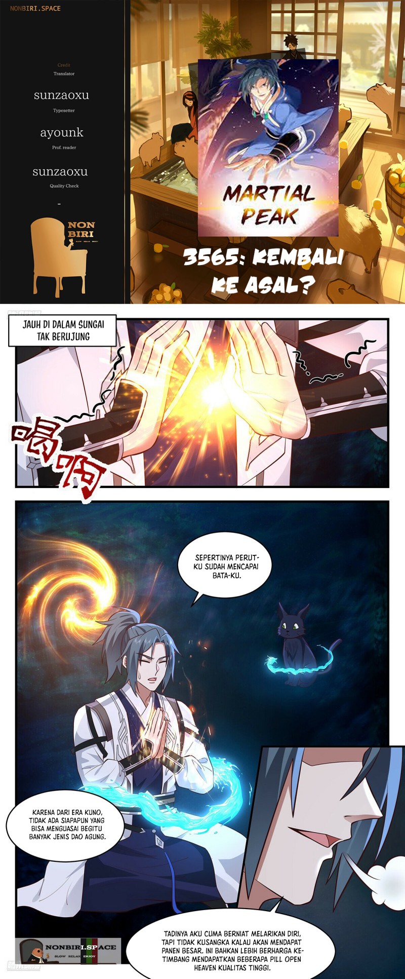 Halaman 1 dari Martial Peak Chapter 3565