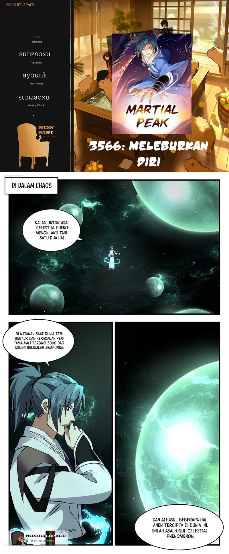 Halaman 1 dari Martial Peak Chapter 3566