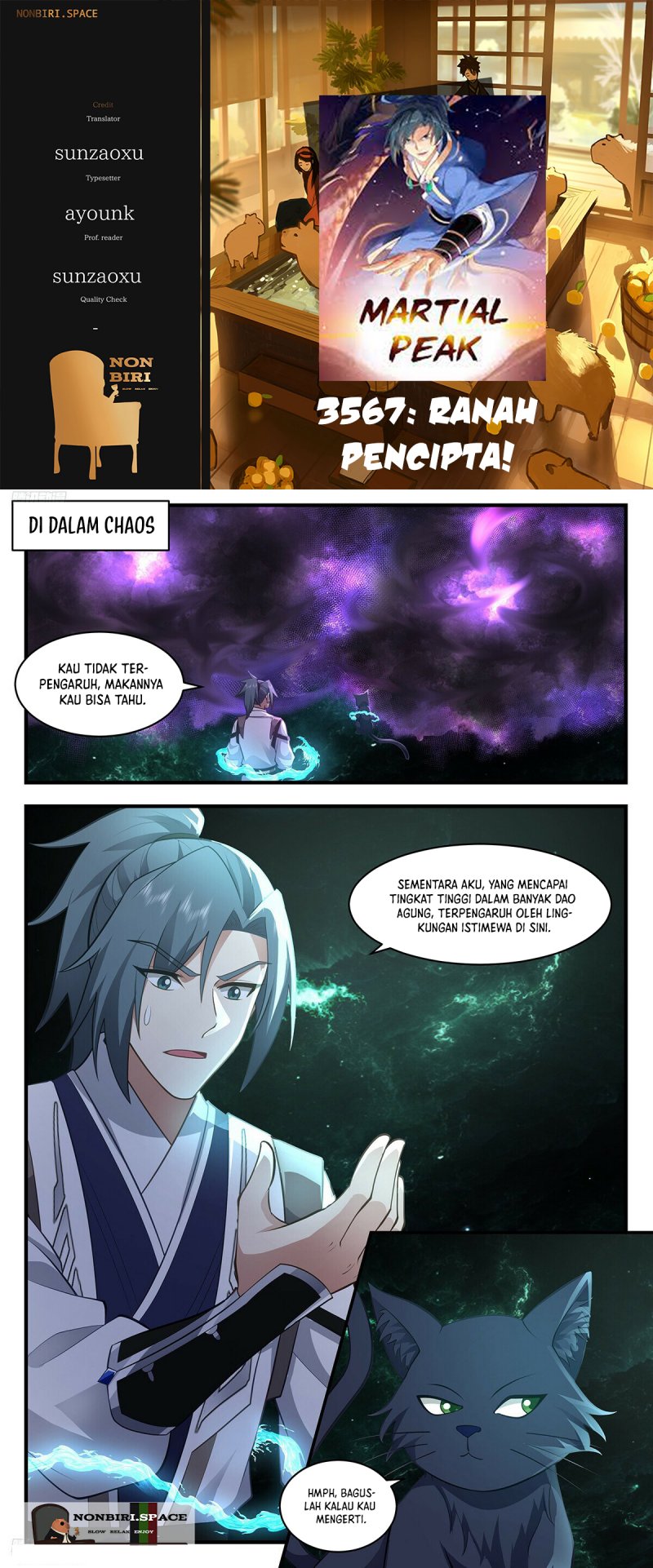 Halaman 1 dari Martial Peak Chapter 3567