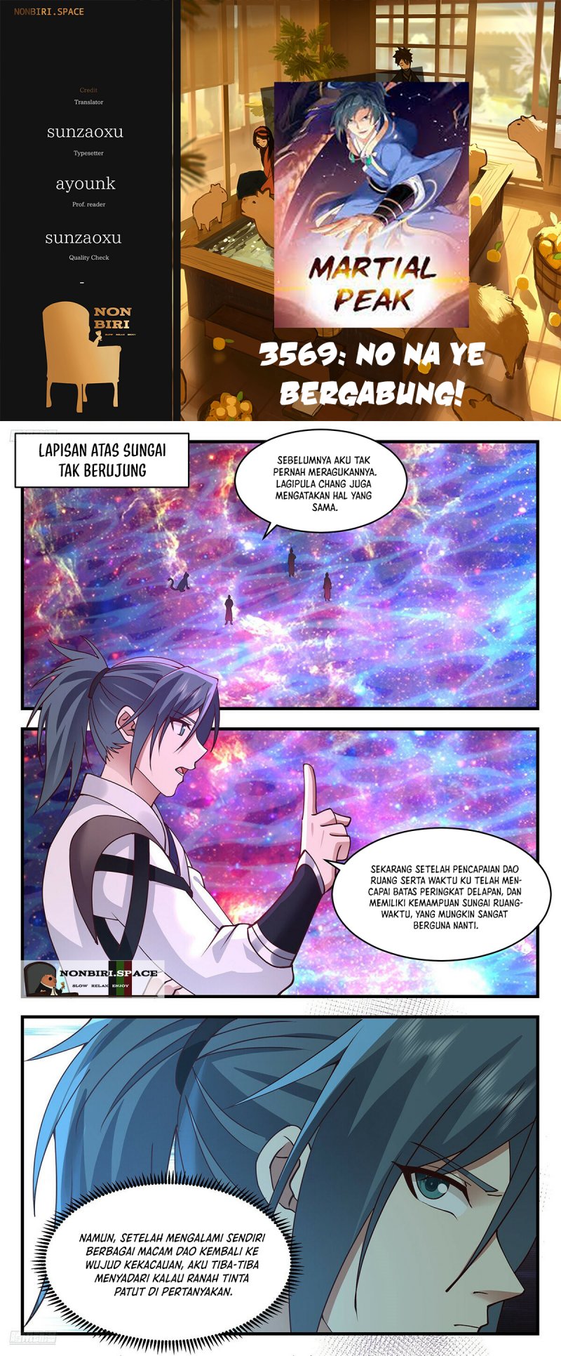 Halaman 1 dari Martial Peak Chapter 3569