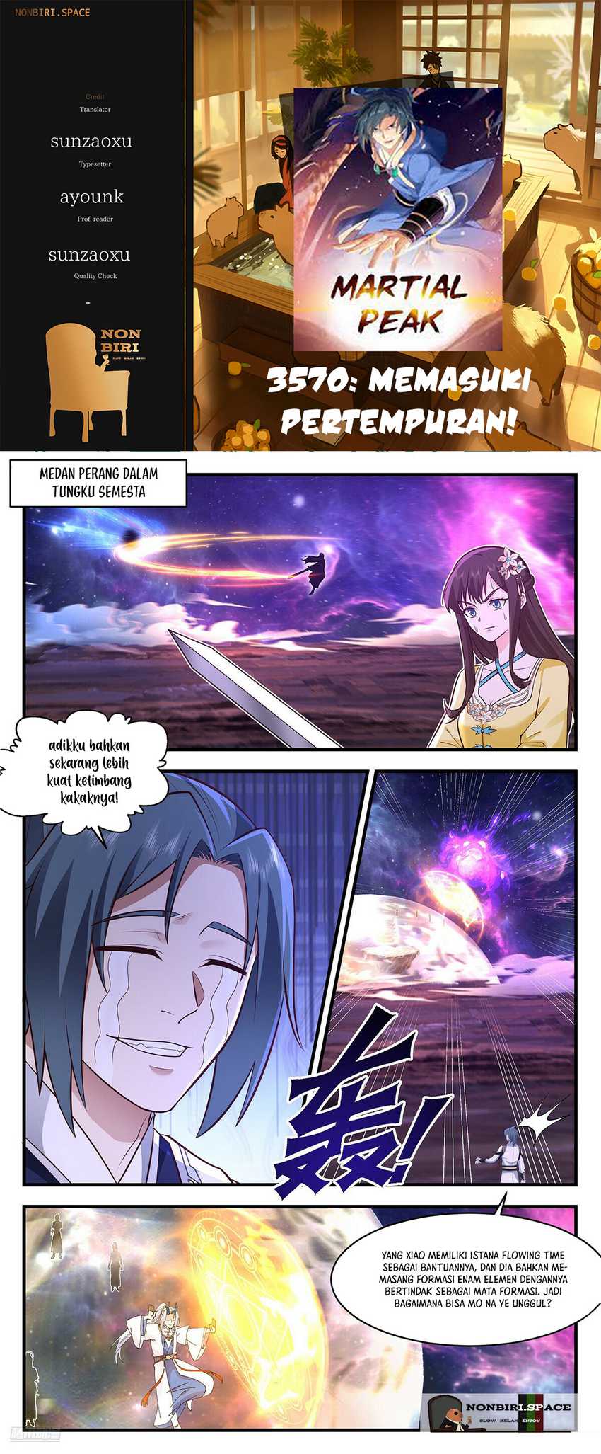 Halaman 1 dari Martial Peak Chapter 3570