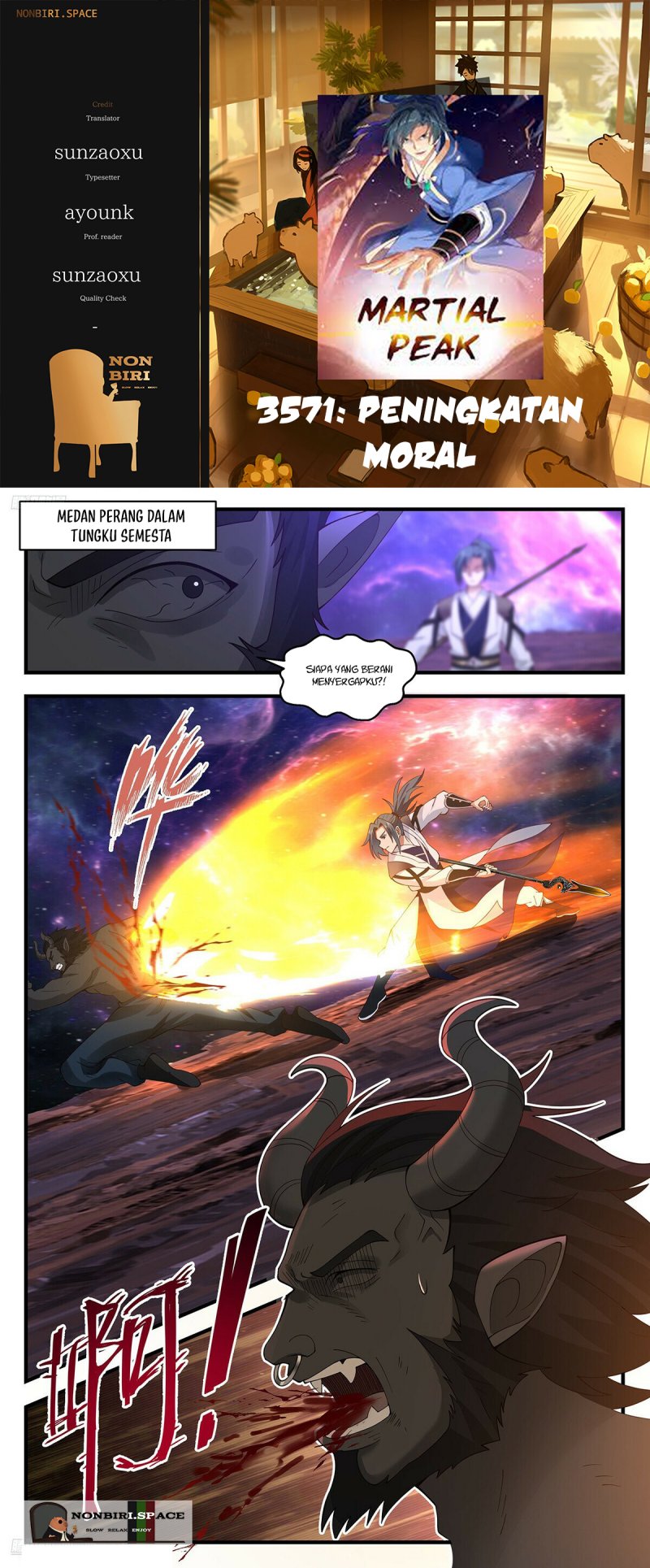 Halaman 1 dari Martial Peak Chapter 3571