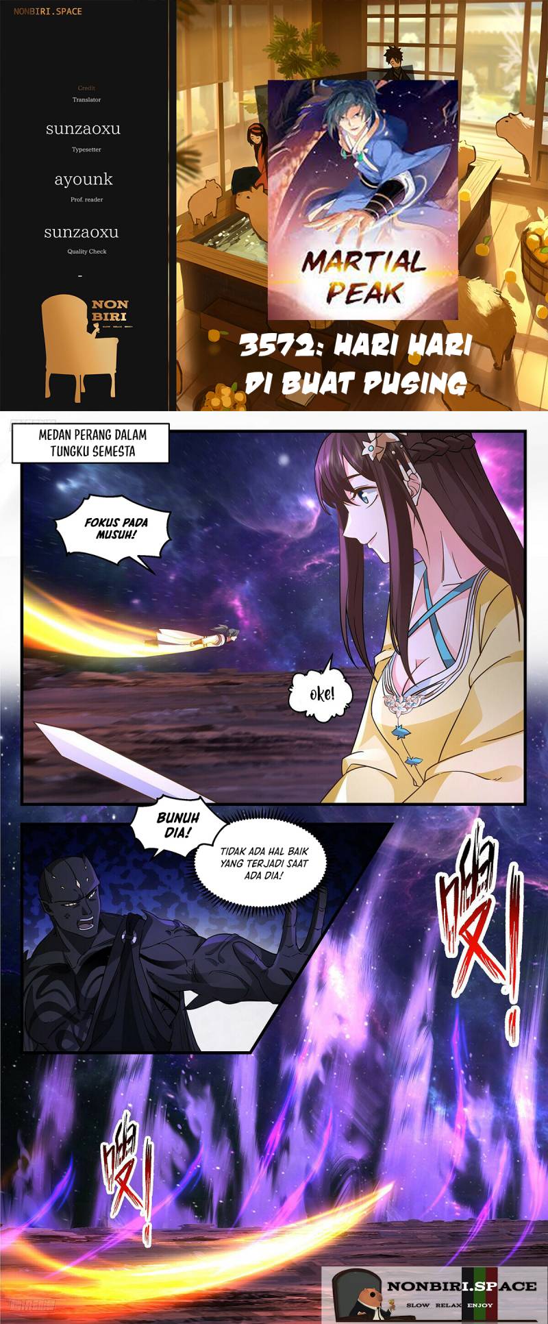 Halaman 1 dari Martial Peak Chapter 3572