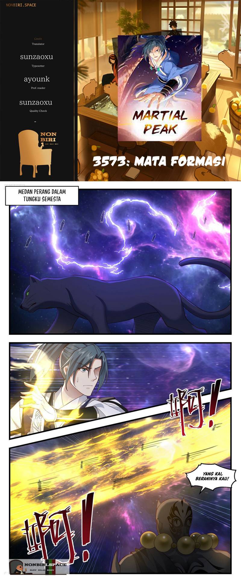 Halaman 1 dari Martial Peak Chapter 3573
