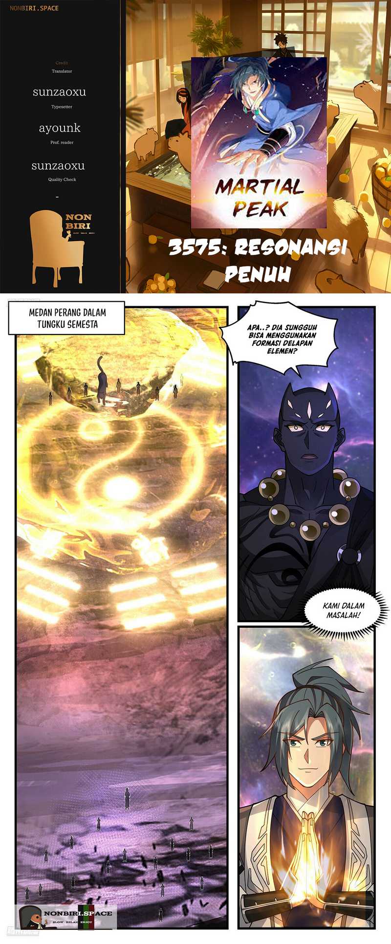 Halaman 1 dari Martial Peak Chapter 3575