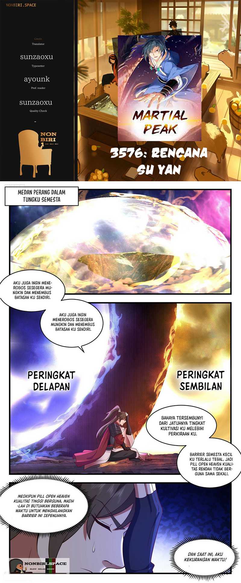 Halaman 1 dari Martial Peak Chapter 3576