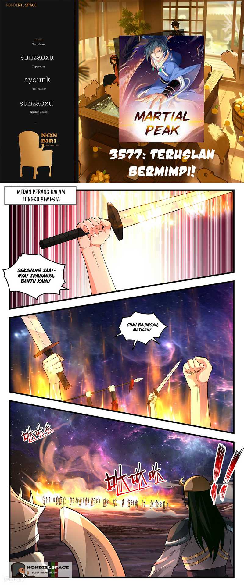 Halaman 1 dari Martial Peak Chapter 3577
