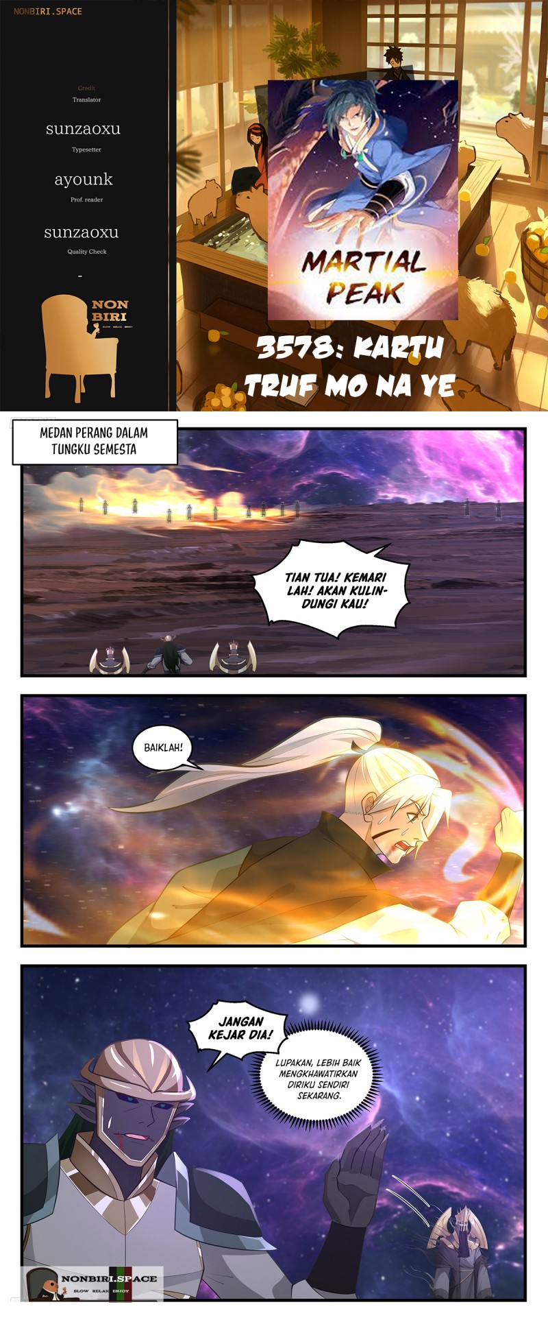 Halaman 1 dari Martial Peak Chapter 3578