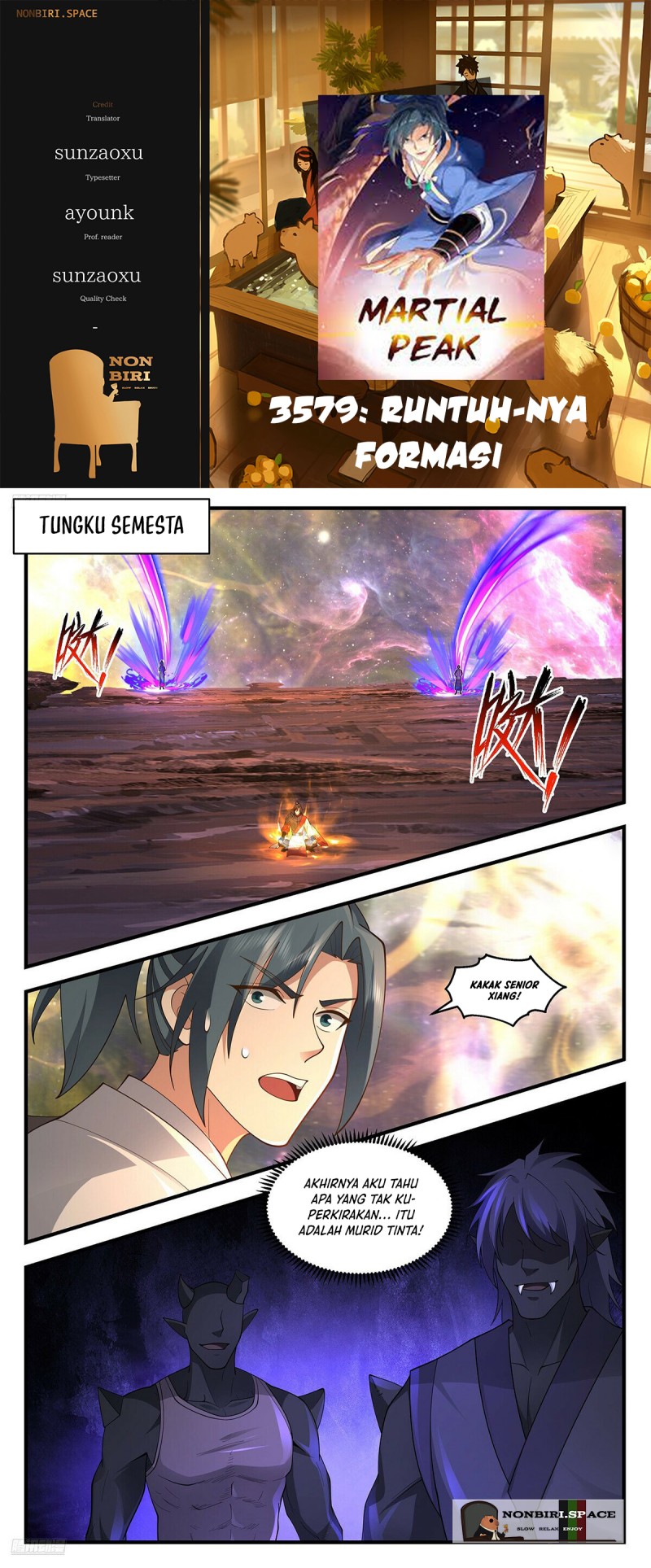 Halaman 1 dari Martial Peak Chapter 3579