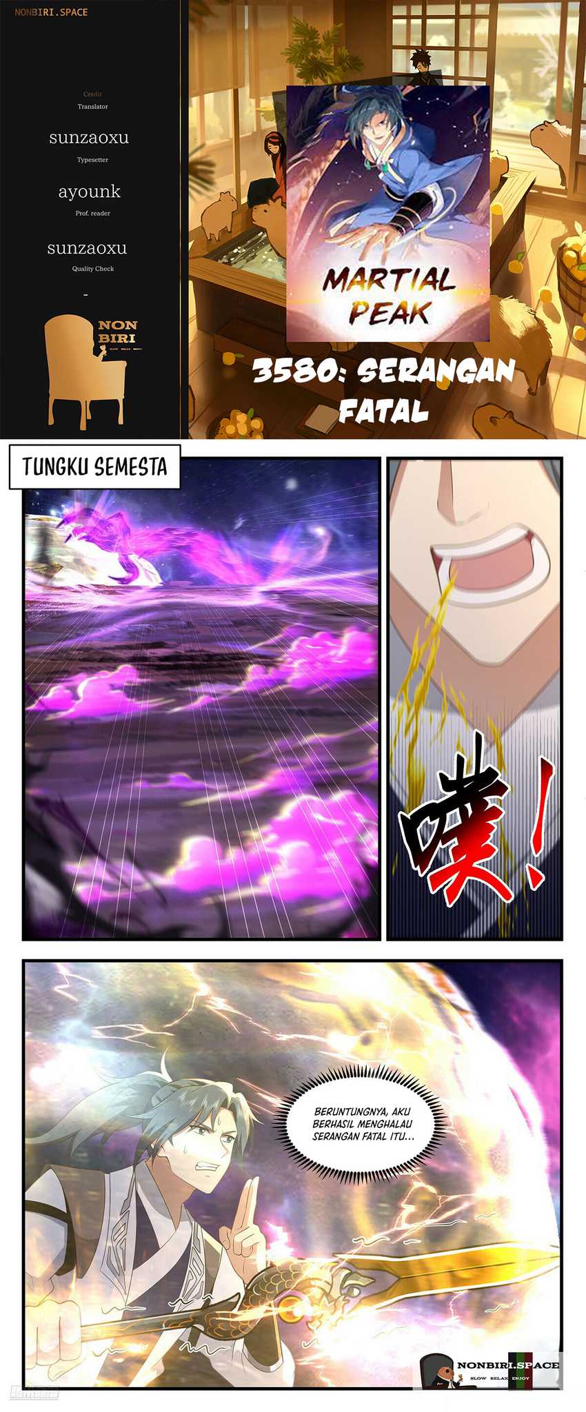 Halaman 1 dari Martial Peak Chapter 3580