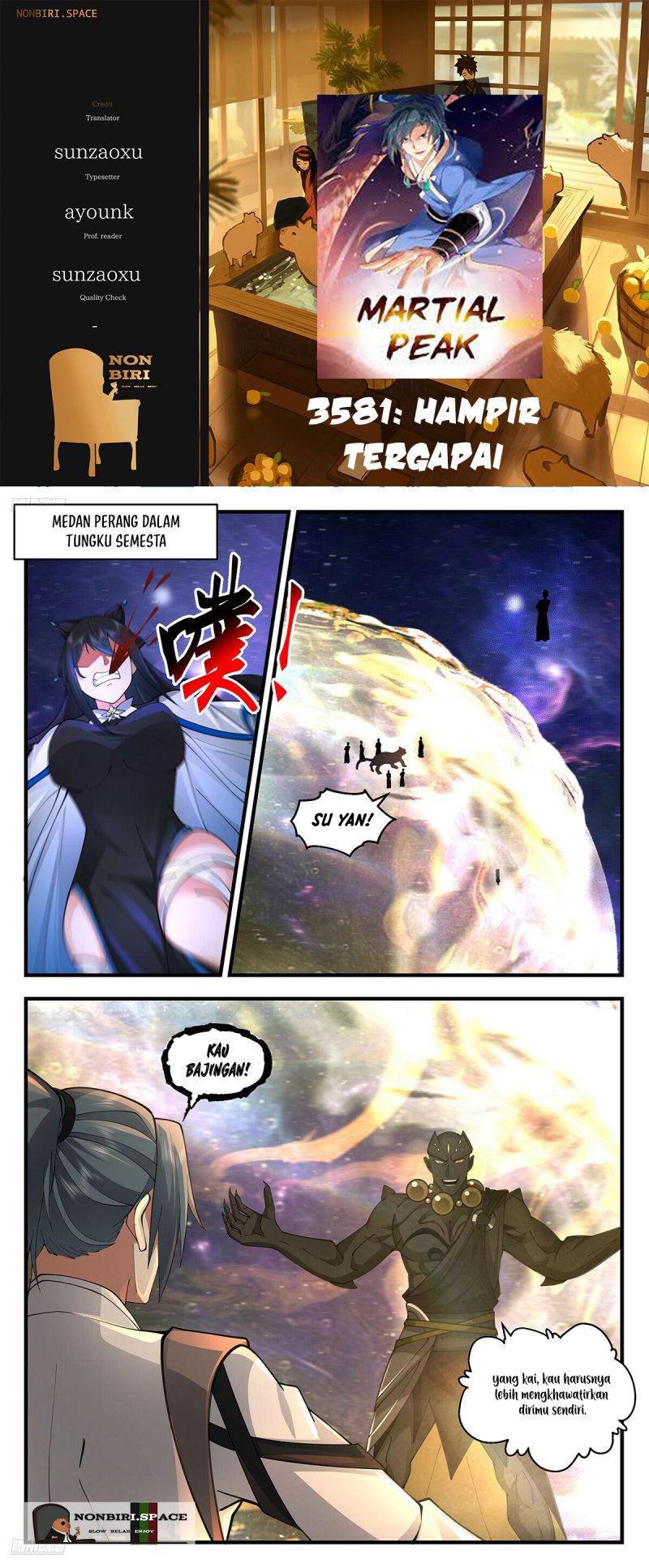 Halaman 1 dari Martial Peak Chapter 3581