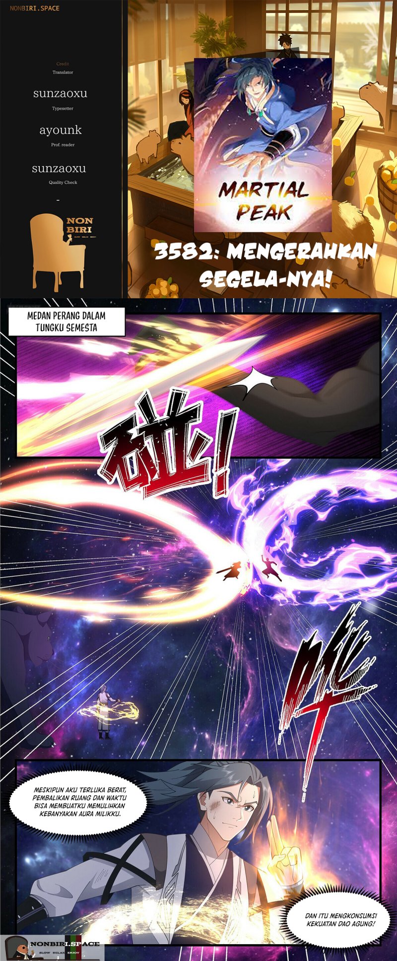 Halaman 1 dari Martial Peak Chapter 3582