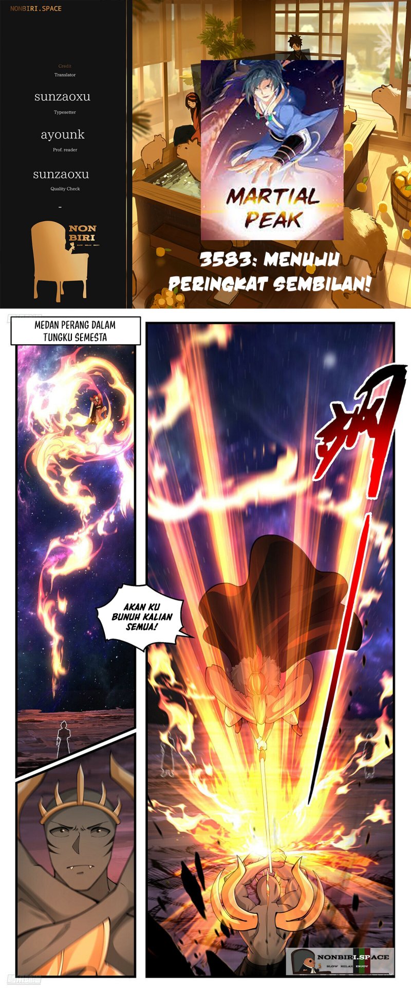 Halaman 1 dari Martial Peak Chapter 3583