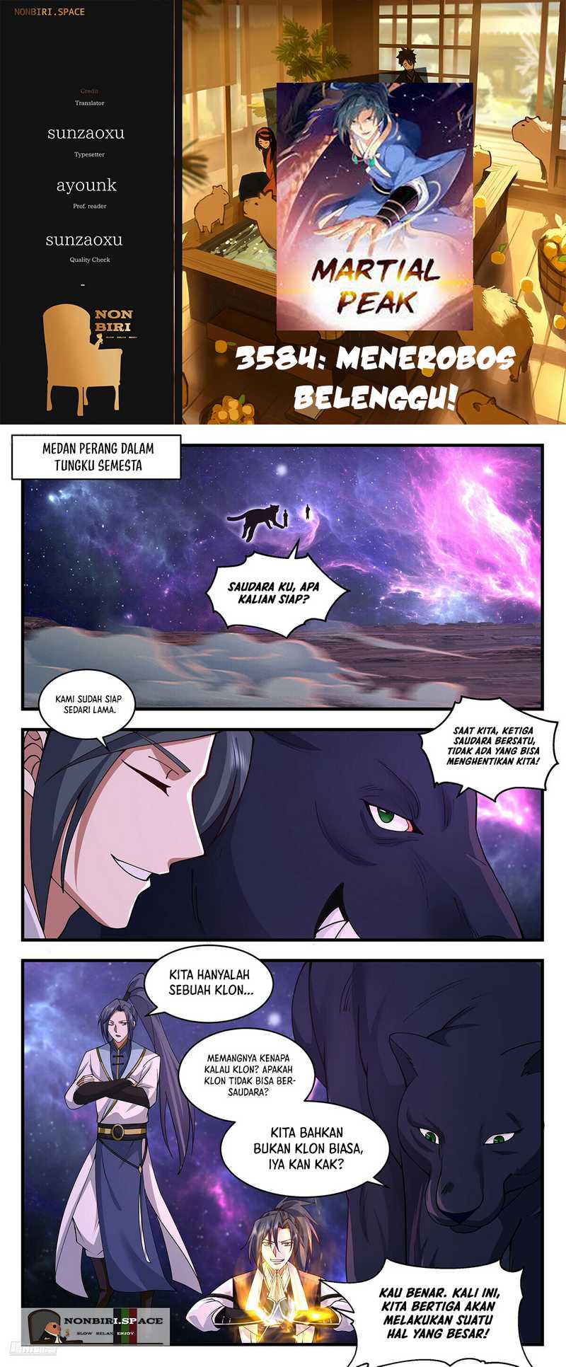 Halaman 1 dari Martial Peak Chapter 3584
