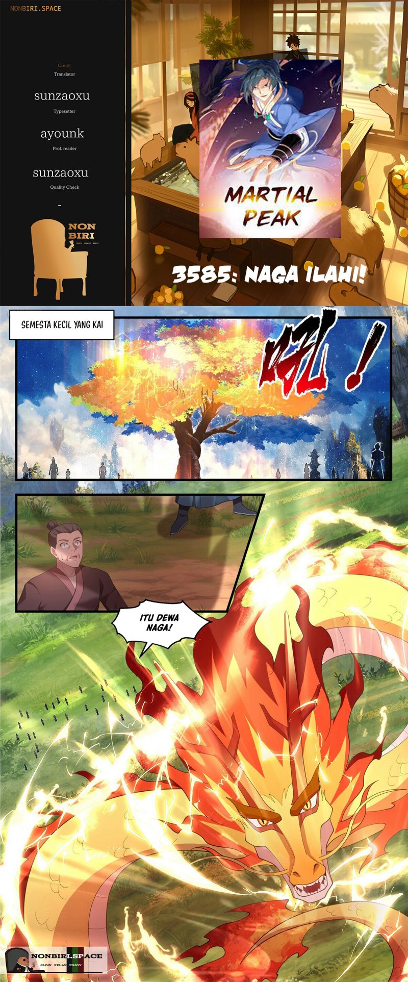 Halaman 1 dari Martial Peak Chapter 3585