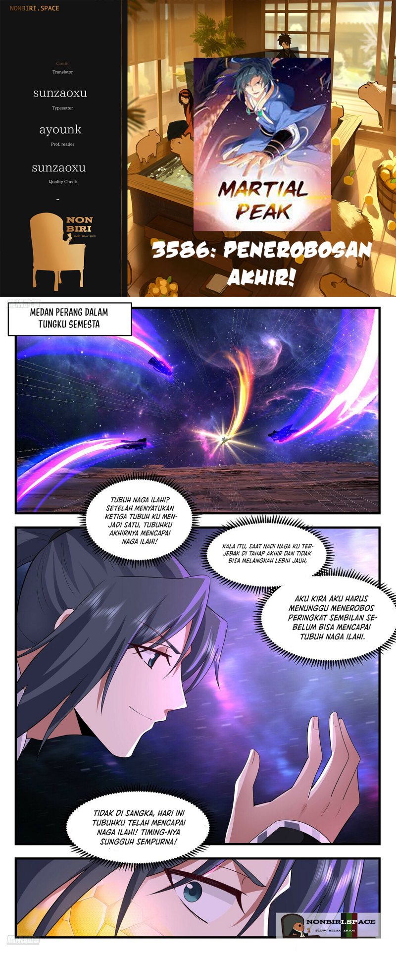 Halaman 1 dari Martial Peak Chapter 3586