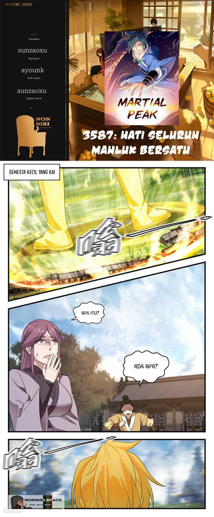 Halaman 1 dari Martial Peak Chapter 3587
