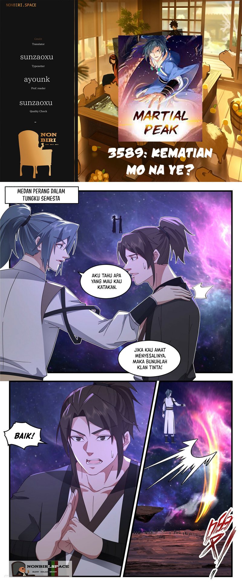 Halaman 1 dari Martial Peak Chapter 3589