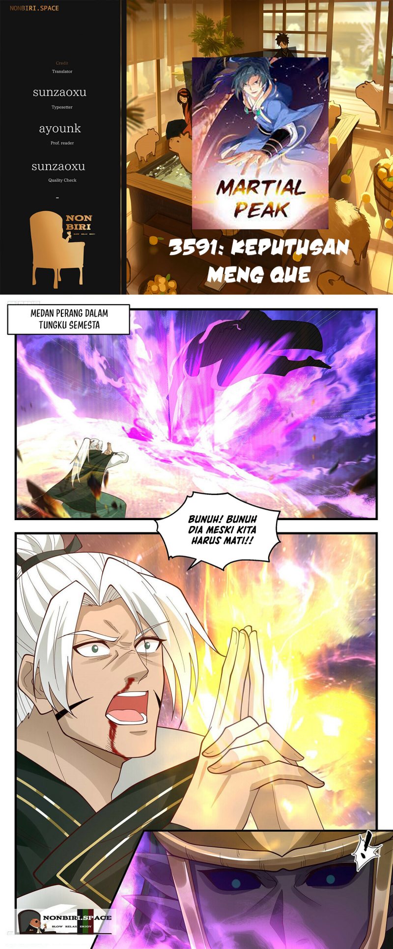 Halaman 1 dari Martial Peak Chapter 3591