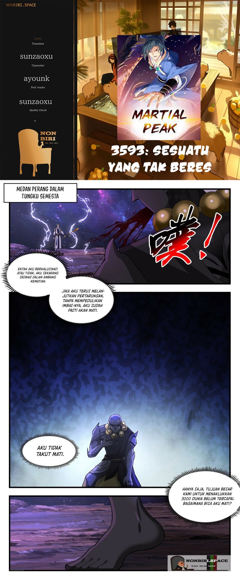 Halaman 1 dari Martial Peak Chapter 3593