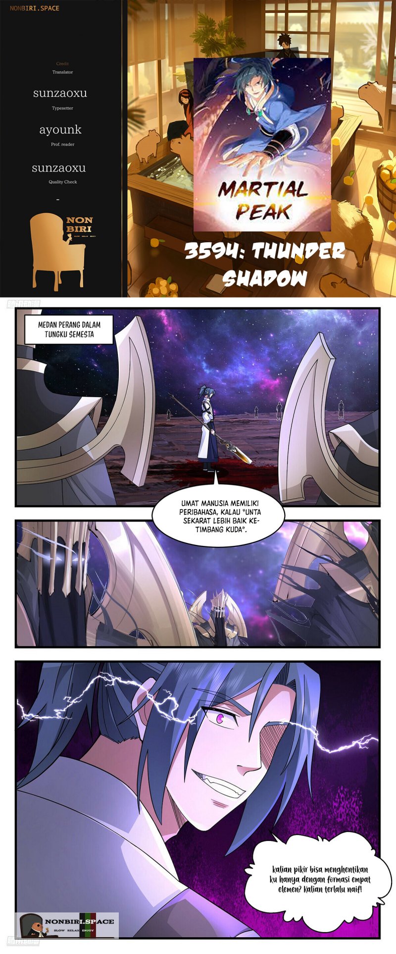 Halaman 1 dari Martial Peak Chapter 3594