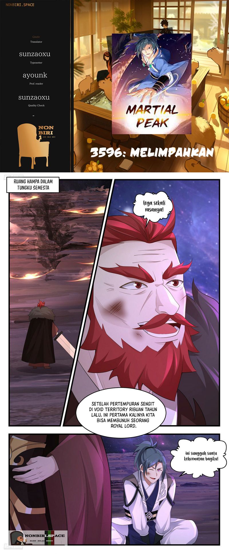 Halaman 1 dari Martial Peak Chapter 3596