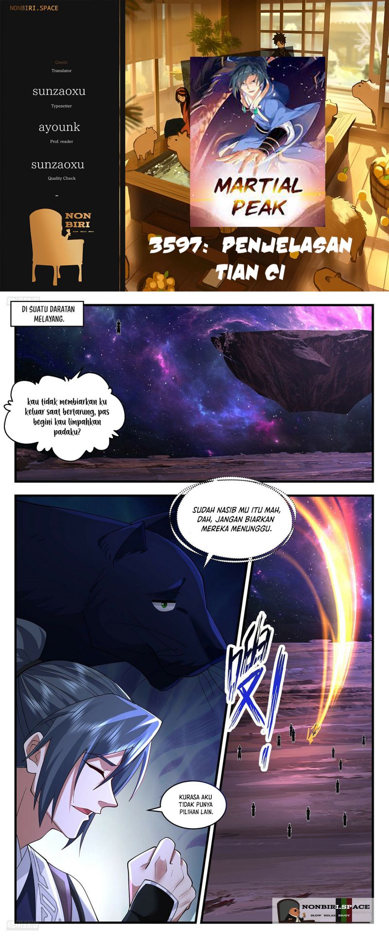 Halaman 1 dari Martial Peak Chapter 3597