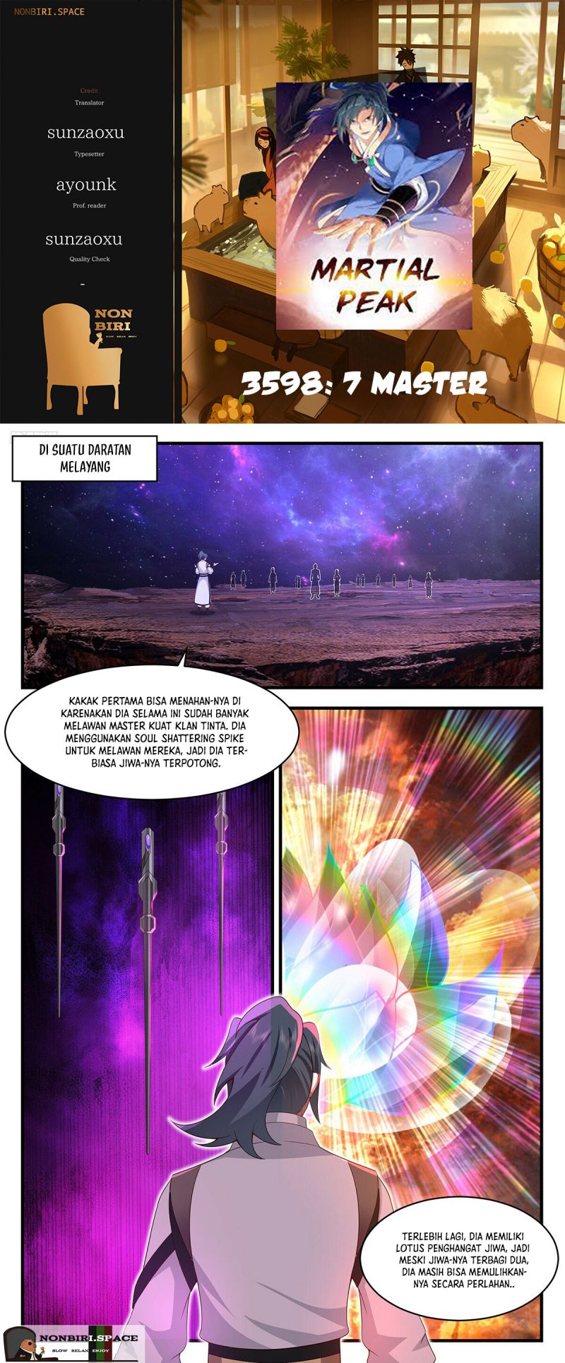 Halaman 1 dari Martial Peak Chapter 3598