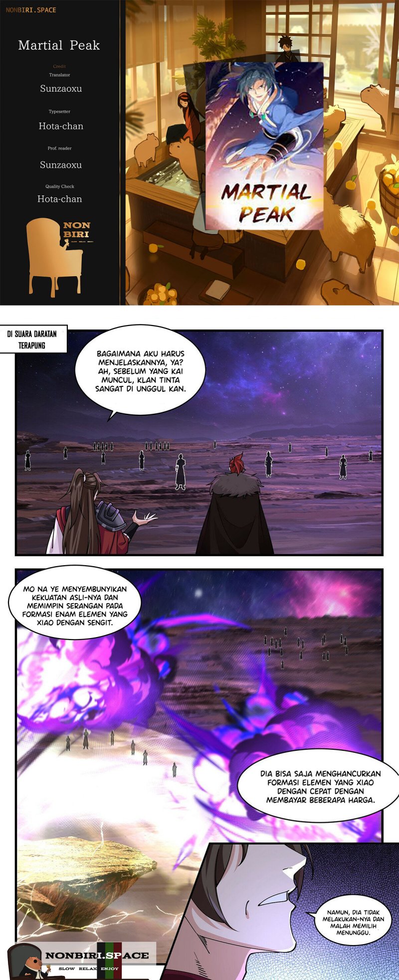 Halaman 1 dari Martial Peak Chapter 3599