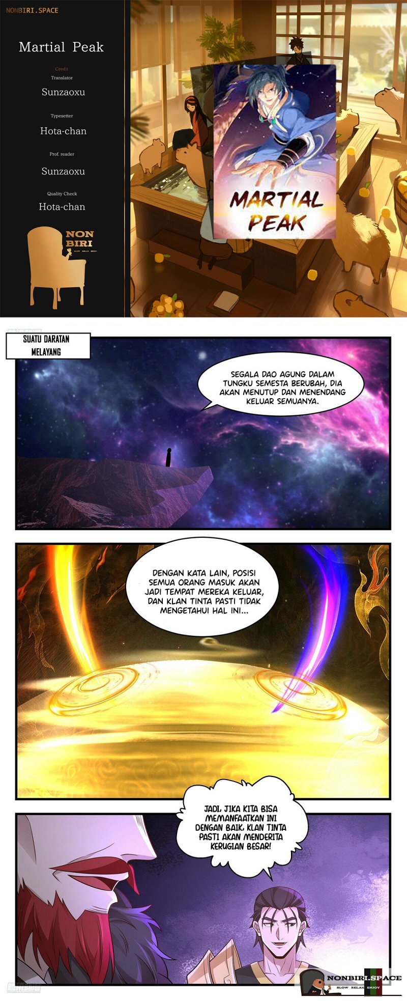 Halaman 1 dari Martial Peak Chapter 3600