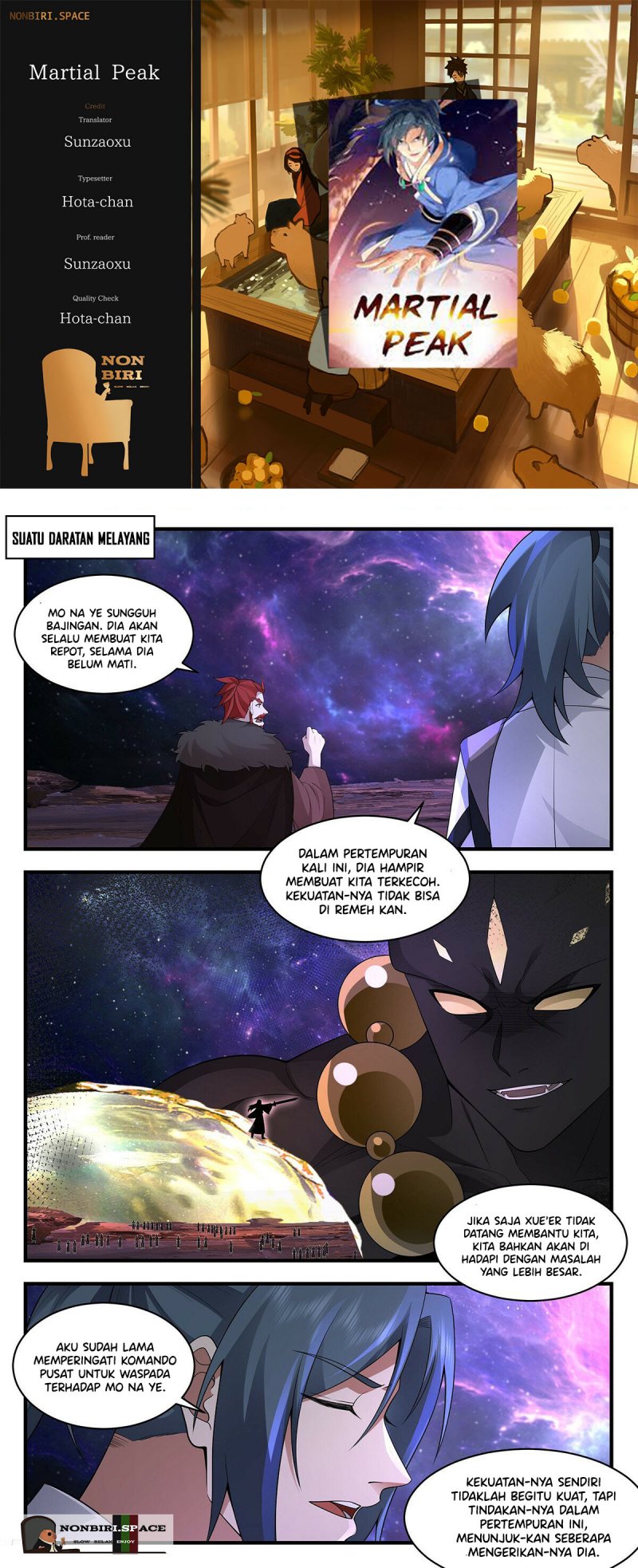 Halaman 1 dari Martial Peak Chapter 3601