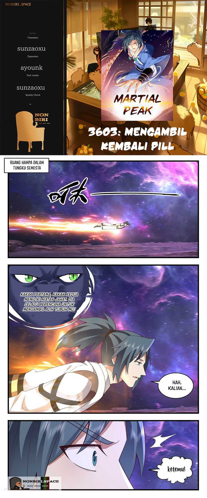 Halaman 1 dari Martial Peak Chapter 3603