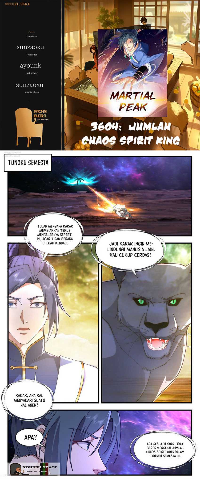 Halaman 1 dari Martial Peak Chapter 3604