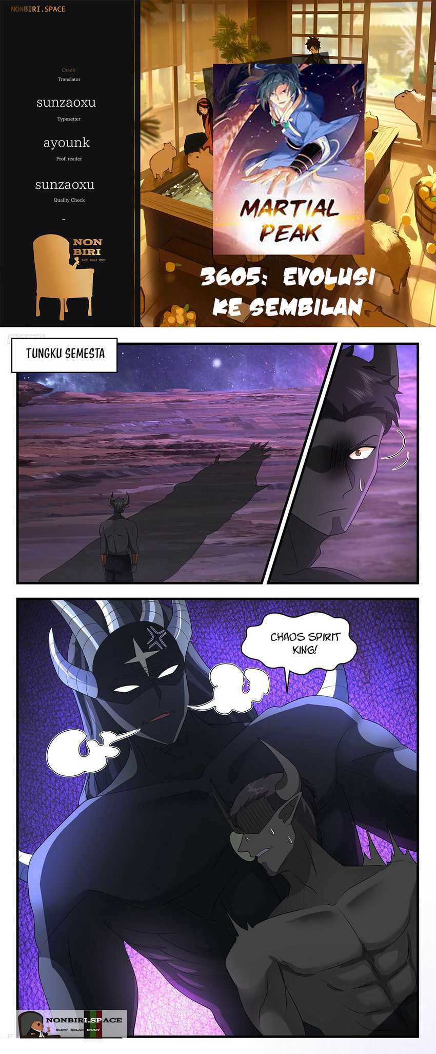 Halaman 1 dari Martial Peak Chapter 3605