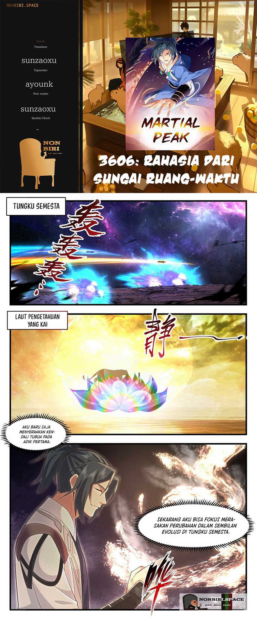 Halaman 1 dari Martial Peak Chapter 3606