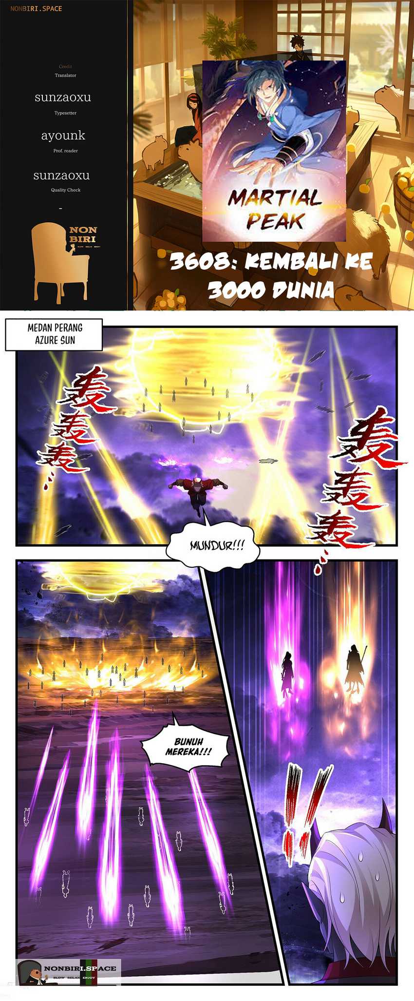 Halaman 1 dari Martial Peak Chapter 3608