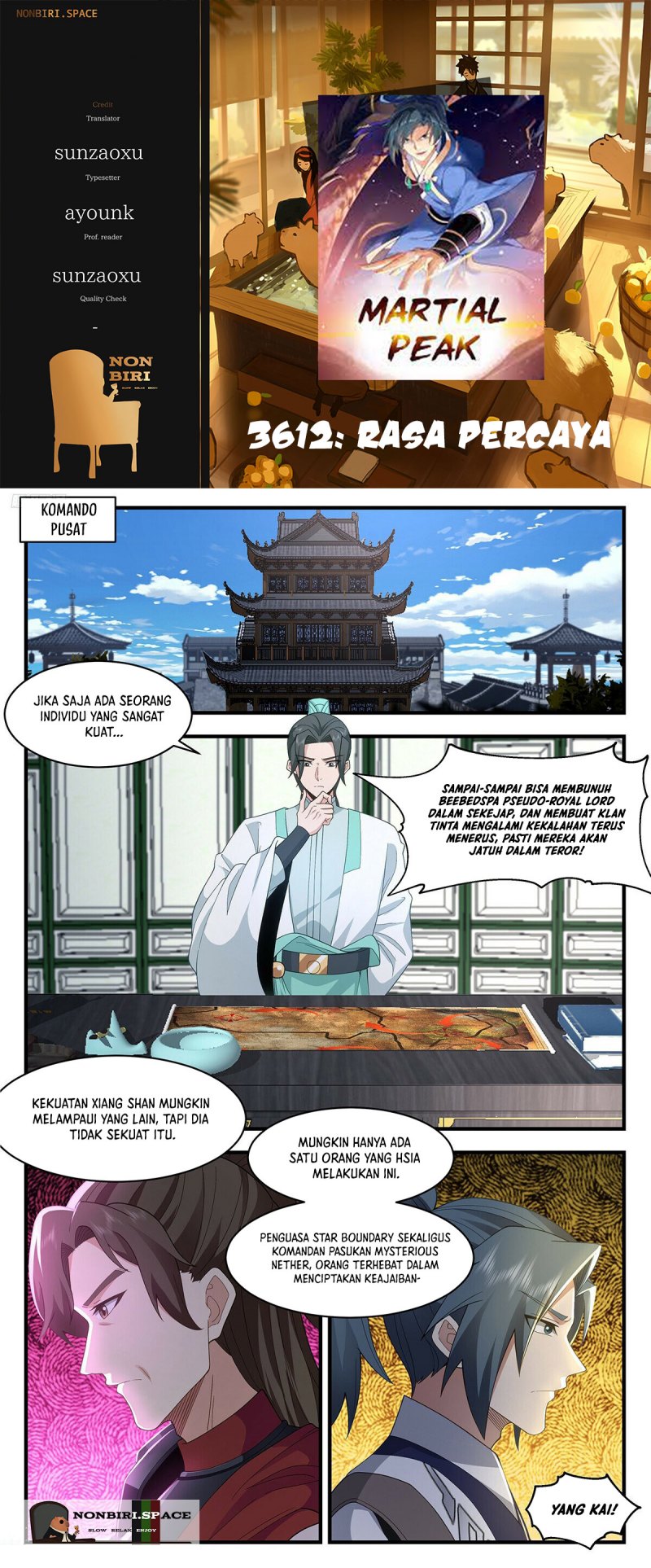 Halaman 1 dari Martial Peak Chapter 3612
