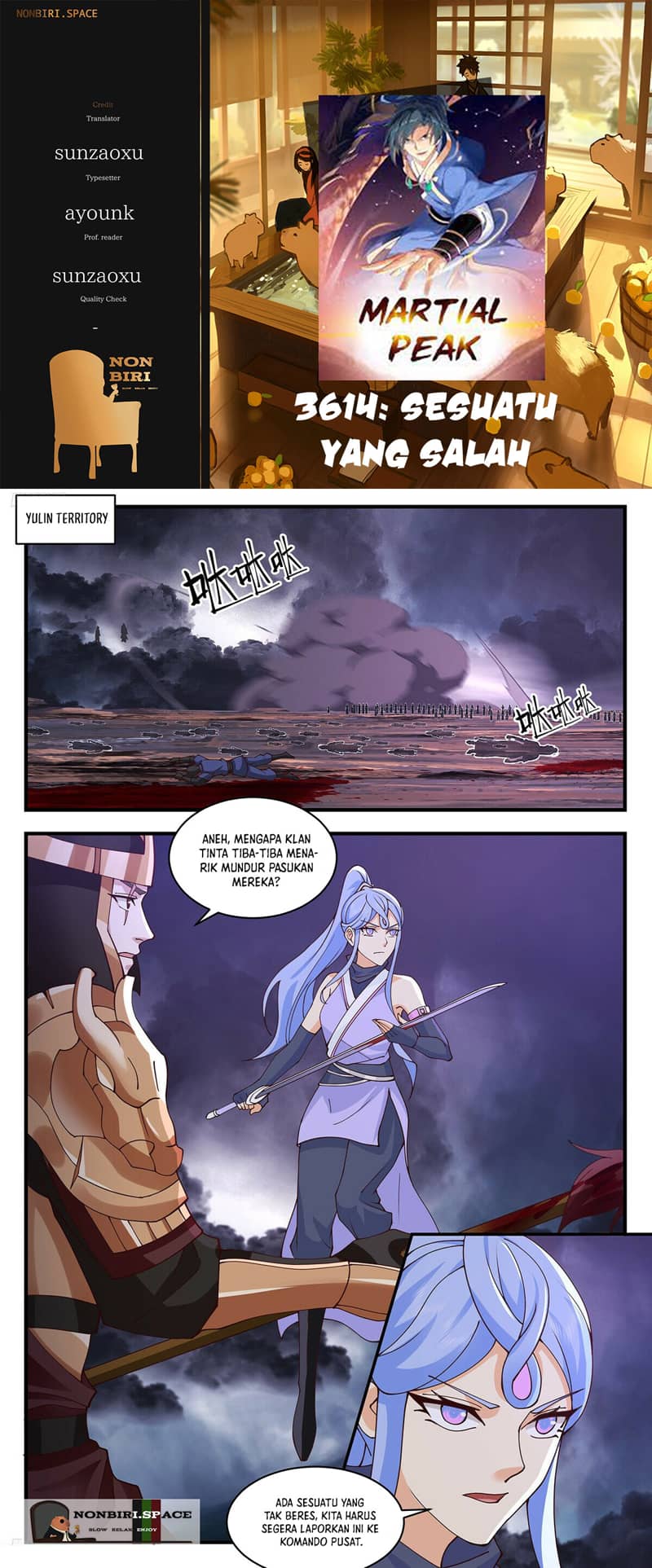 Halaman 1 dari Martial Peak Chapter 3614