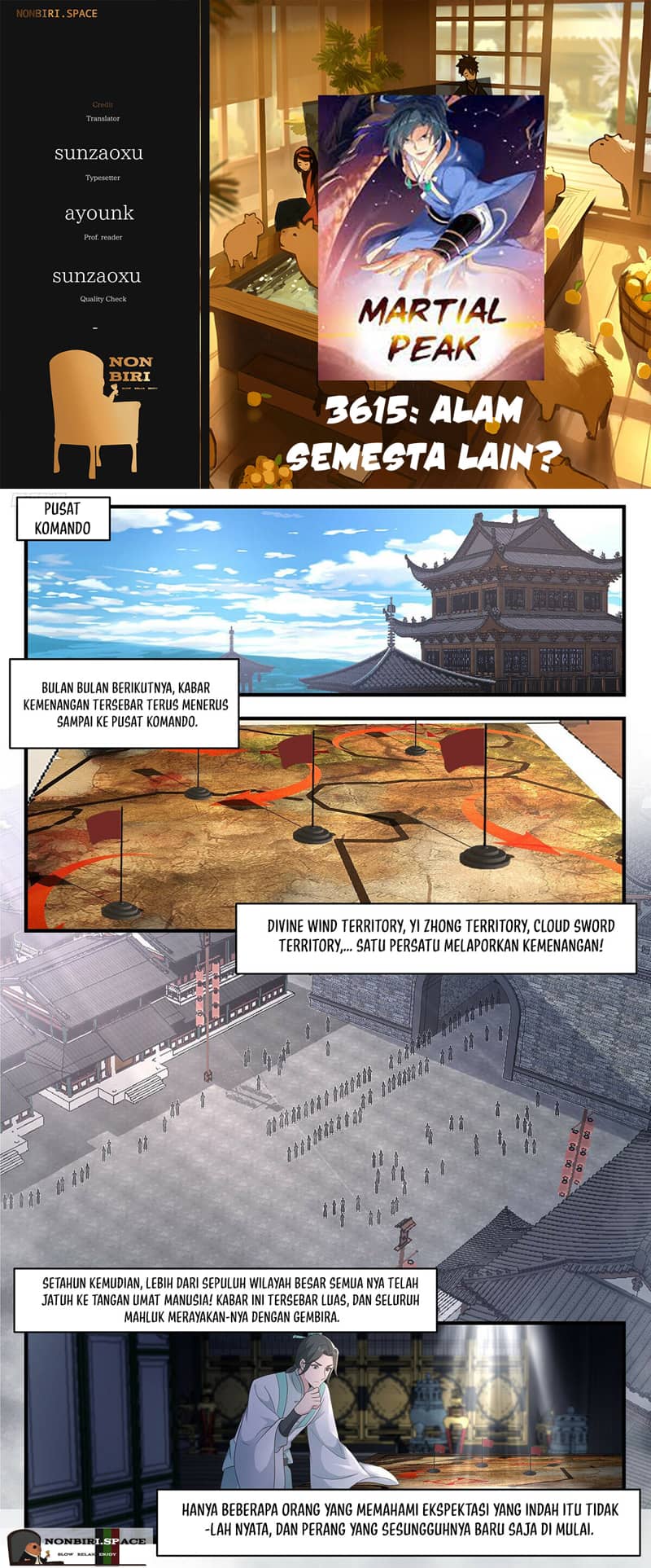 Halaman 1 dari Martial Peak Chapter 3615