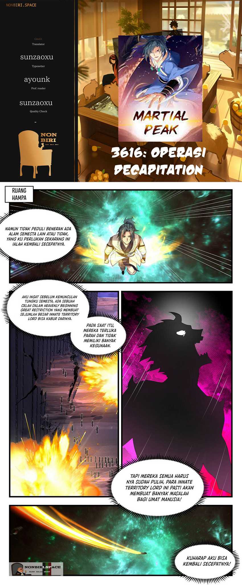 Halaman 1 dari Martial Peak Chapter 3616