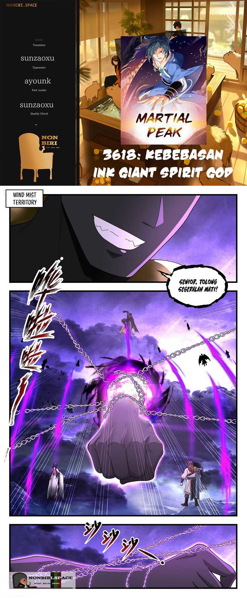 Halaman 1 dari Martial Peak Chapter 3618