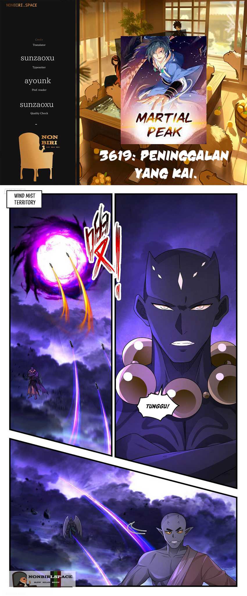Halaman 1 dari Martial Peak Chapter 3619