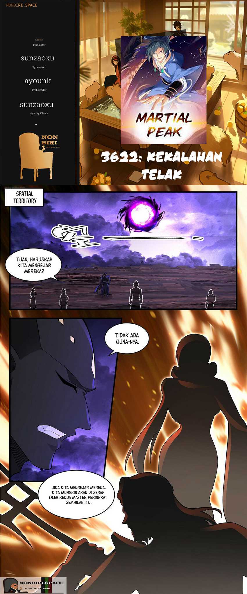 Halaman 1 dari Martial Peak Chapter 3622