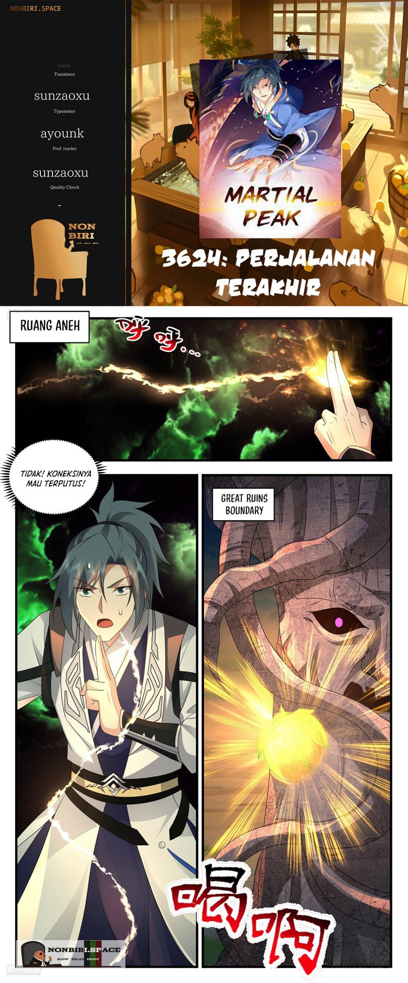 Halaman 1 dari Martial Peak Chapter 3624