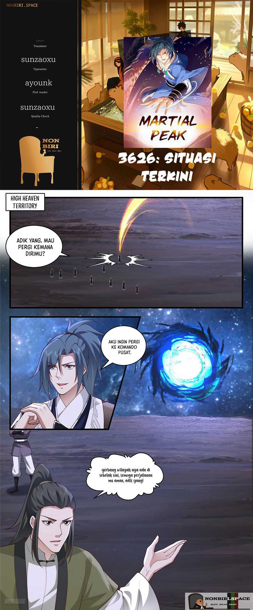 Halaman 1 dari Martial Peak Chapter 3626